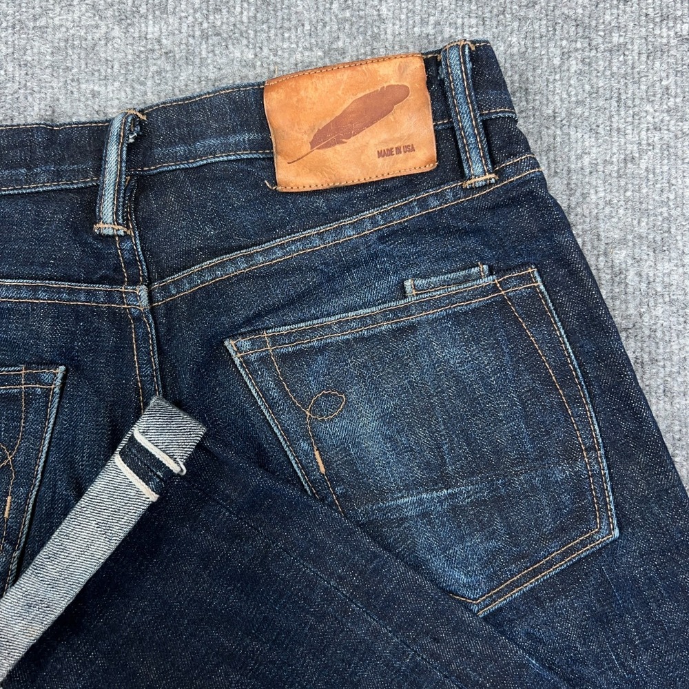 Rogue Territory Selvedge Jeans Mens 29x27 Skinny Fit Signature Six Pocket RGT